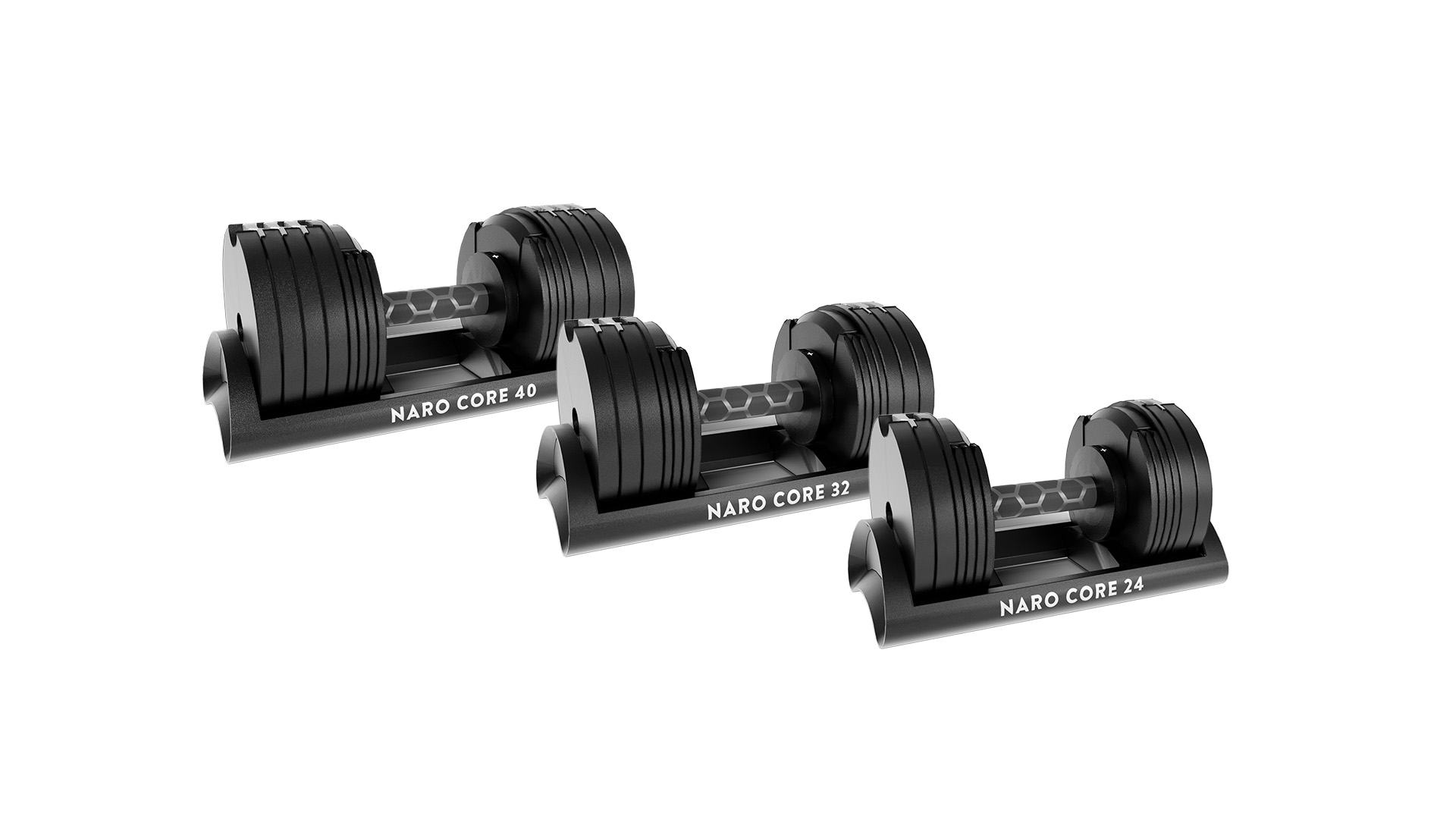 Motions 可変式ダンベル 24kg/40kg｜サイドダイヤル式 可変式ダンベル