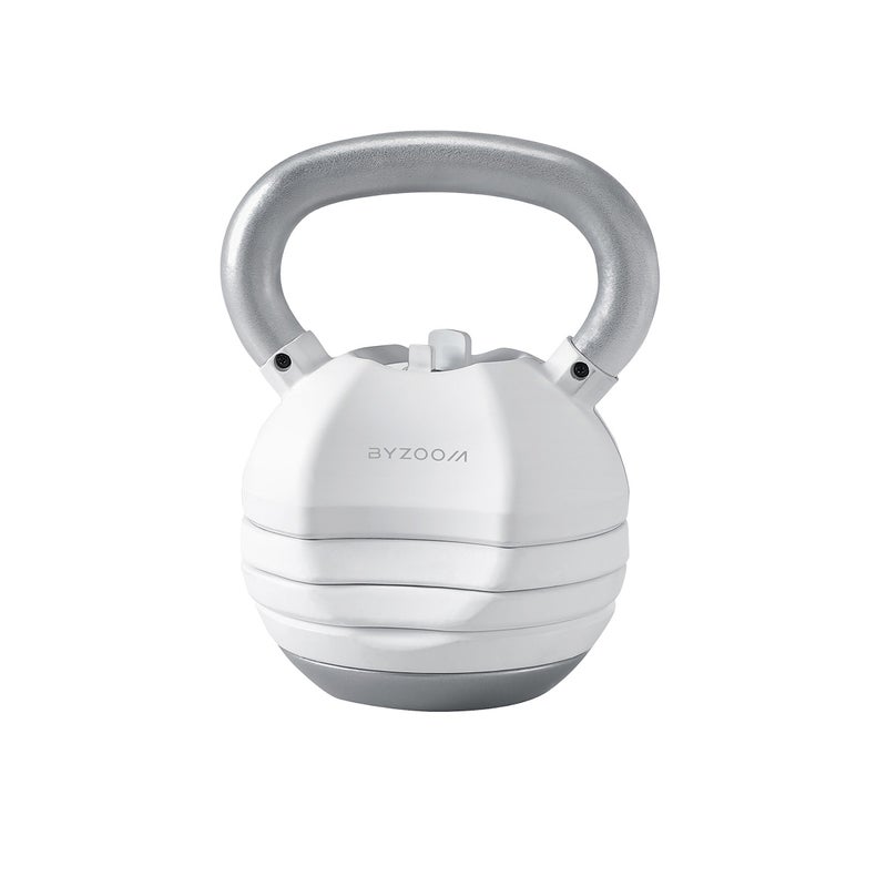 BYZOOM PureSeries 可変式ケトルベル ホワイト
